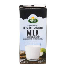 Arla Skimmed 0.3 % UHT Milk 1 ltr